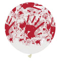 Giant Crystal Latex Balloon Bloody Hands | 32" / 80 cm | Cattex